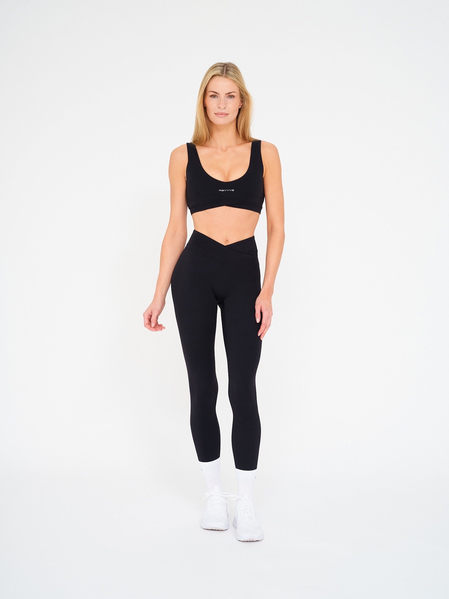 Signature V-Sculpt Black Leggings - Main Image