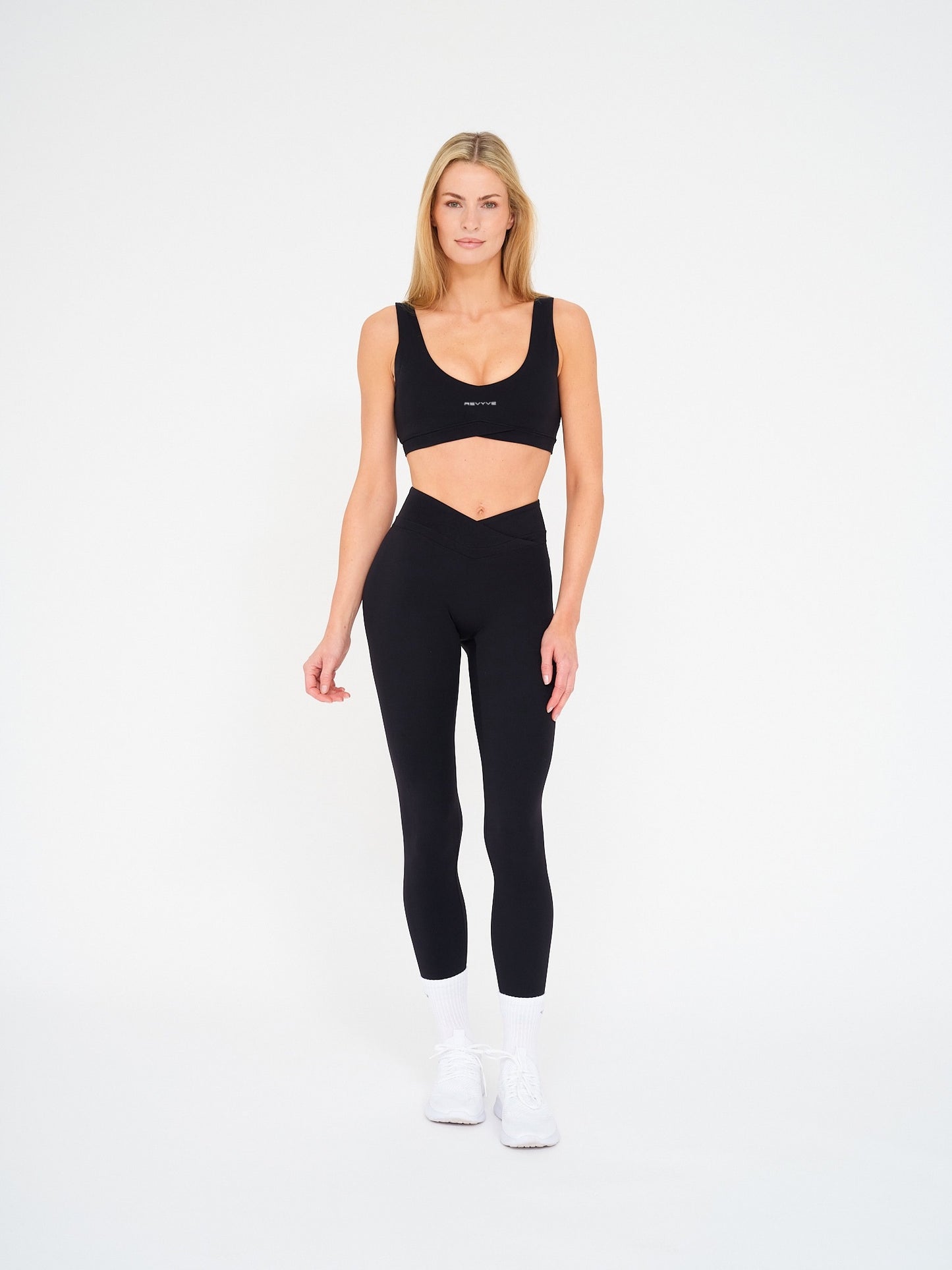 Schwarze Signature V-Sculpt-Leggings