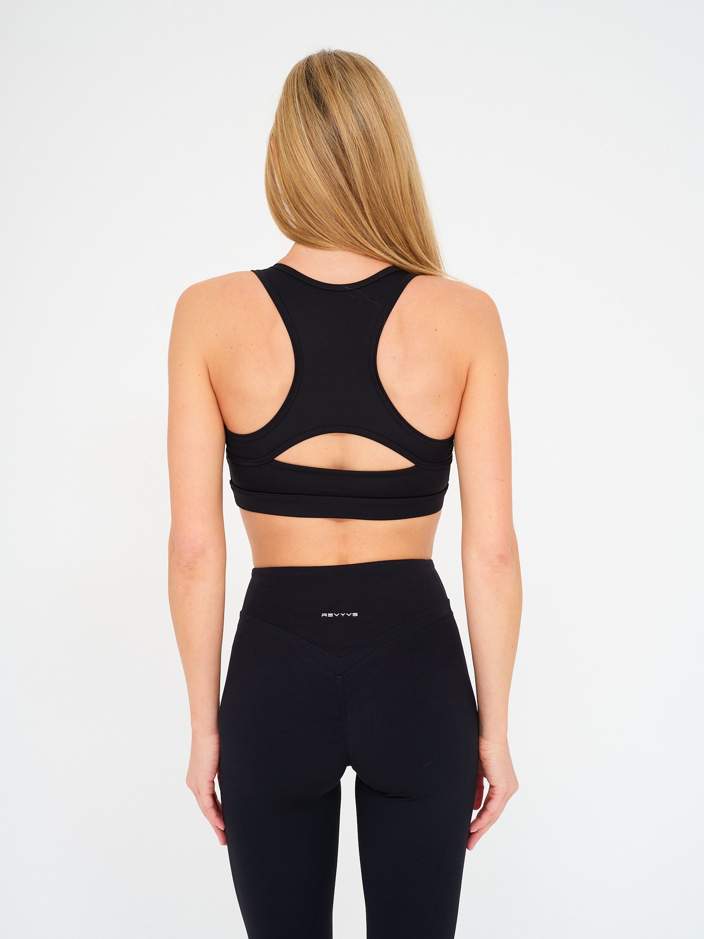 Black Scoop Bra