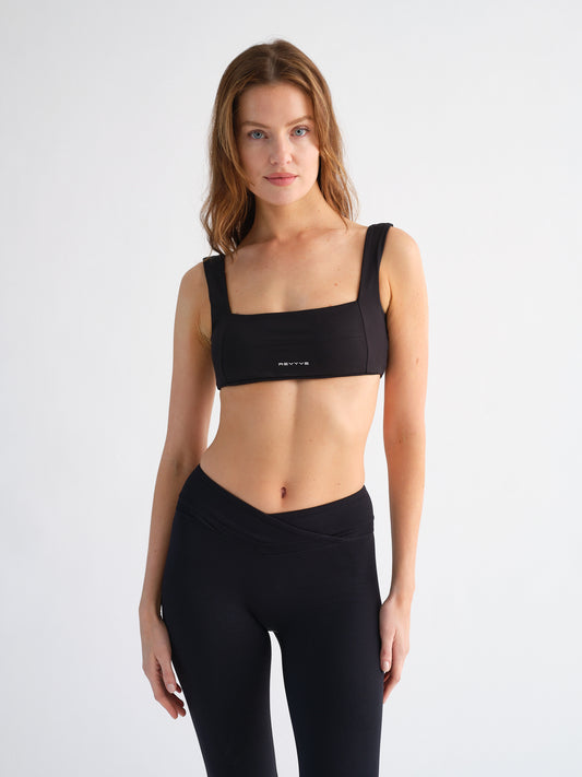 Signature Black Sports Bra