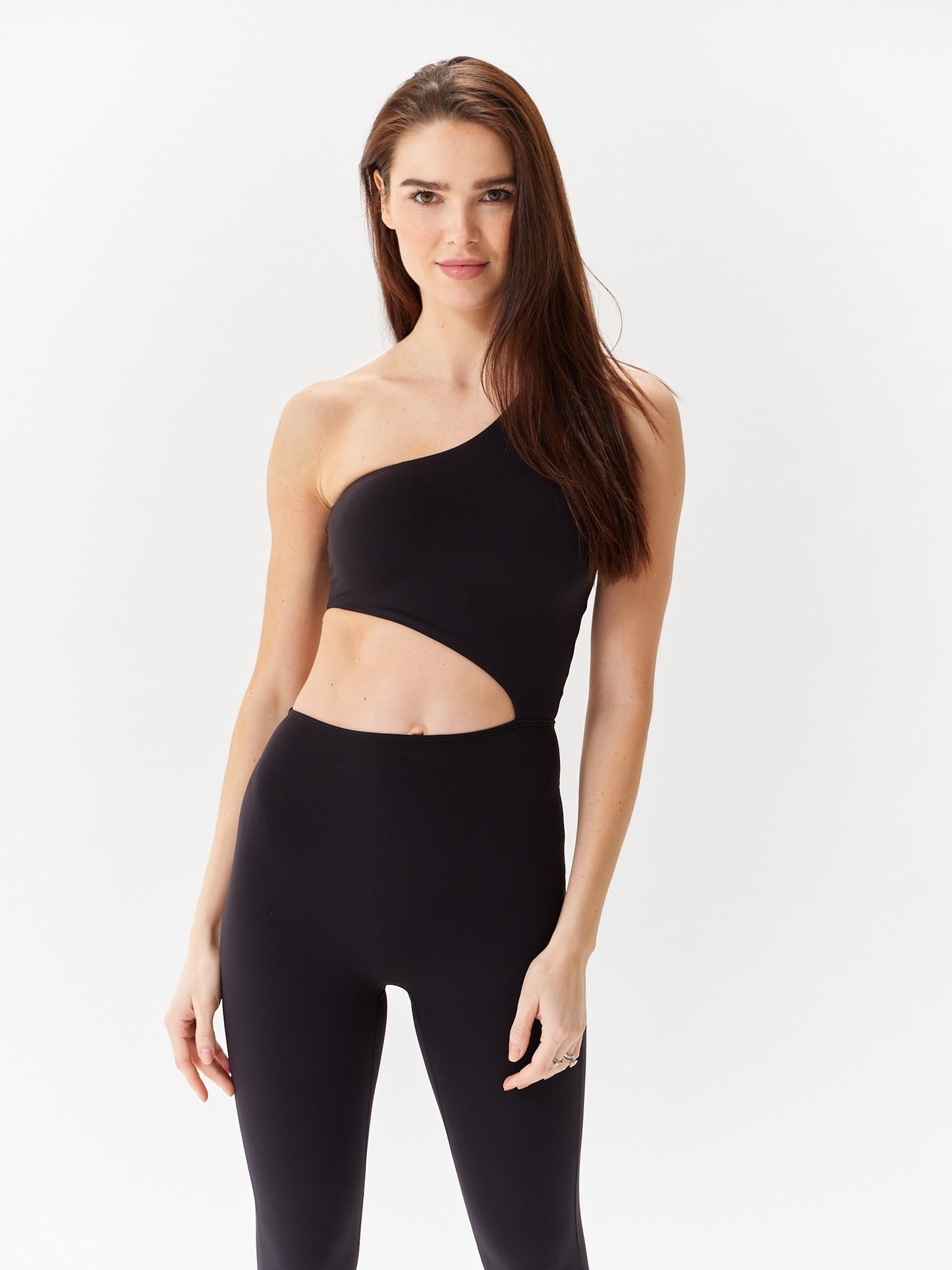 Off-Shoulder Cutout Jumpsuit
