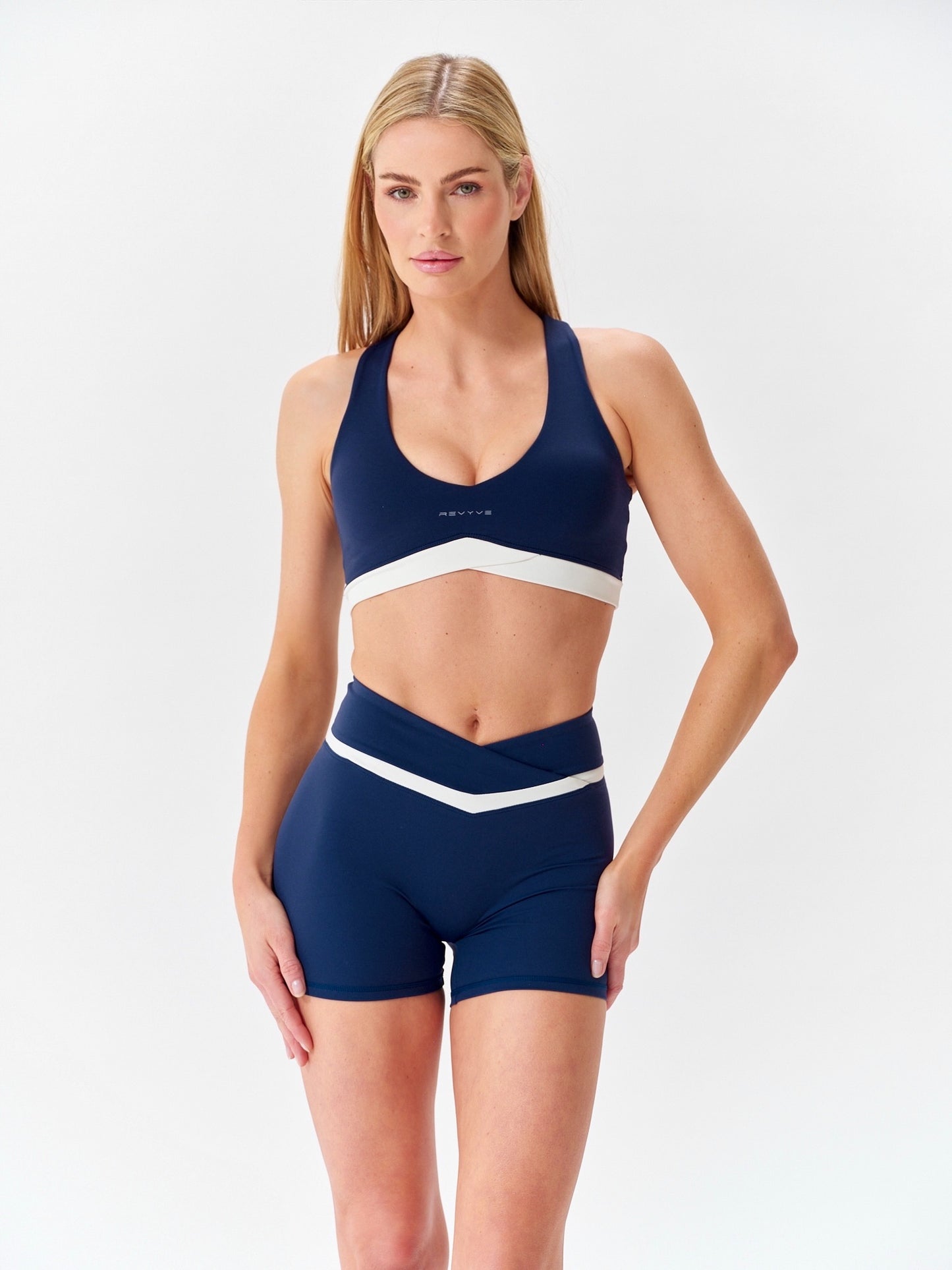 Midnight/White V-Sculpt Shorts