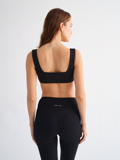 Signature V-Sculpt Black Leggings