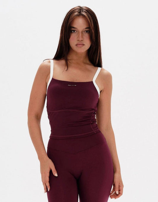 Mulberry Merlot Aura Tank