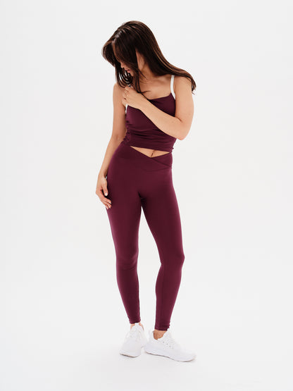 Mulberry Merlot V-Sculpt Legging