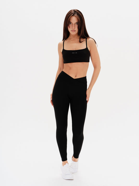 Signature V-Sculpt Black Leggings