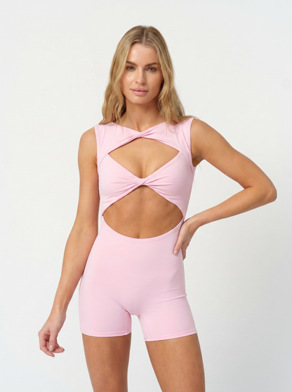 Babe Pink Peek-a-Boo Onesie